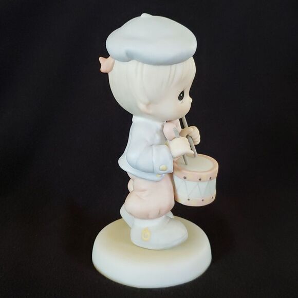 Vintage 1995 Precious Moments “Marching to the Beat” Porcelain Figurine #521981 - Picture 4 of 6